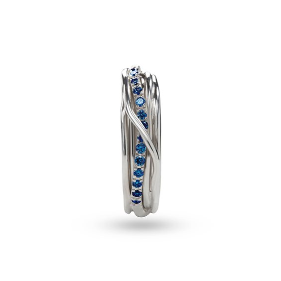 Anello Rubinia Donna in Oro bianco AN126BZB - AN126BZB